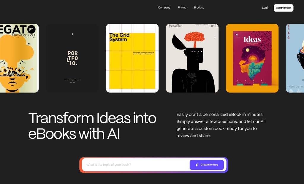 Ebook Dashboard