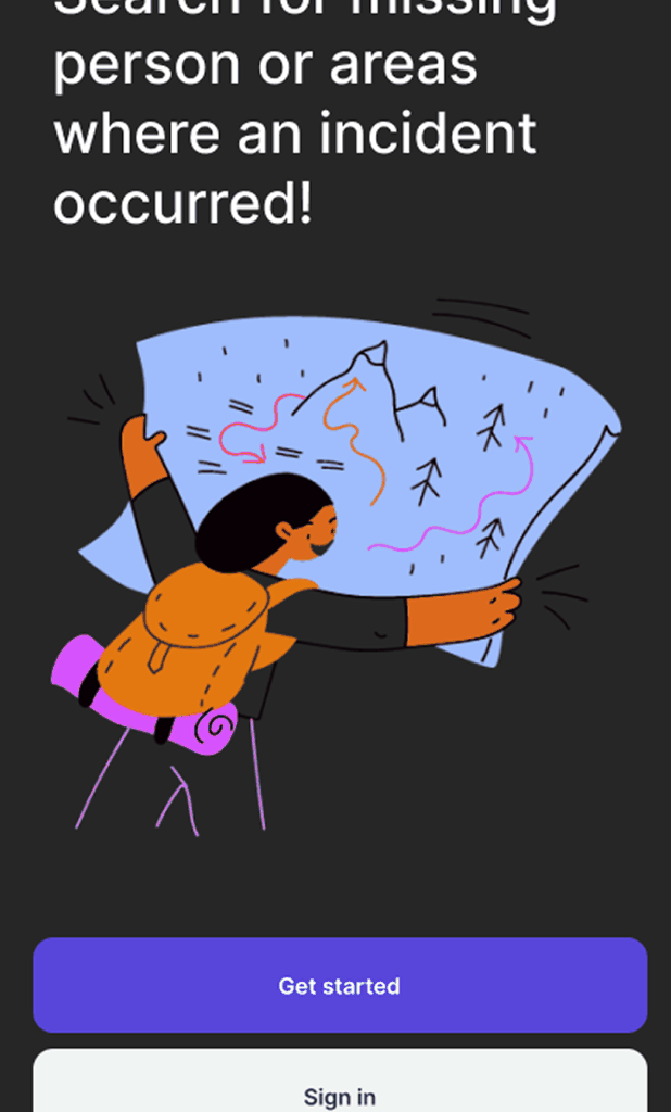 Missing Person Illustration