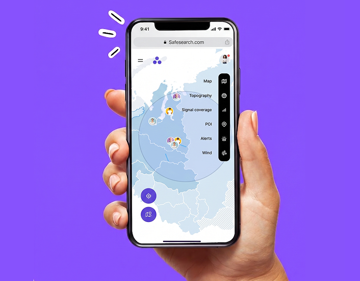 Map View on Phone